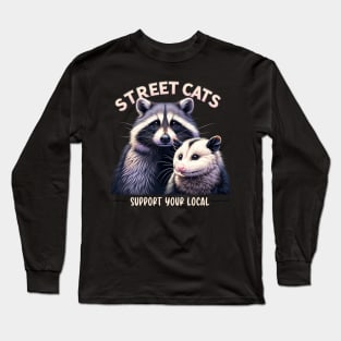 Street Cats, Support Your Local Street Cat Long Sleeve T-Shirt